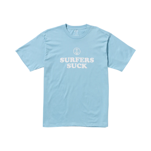 Captain Fin Men's Surfers Short Sleeve T-Shirt Coastal Blue 21A3512509-CBL