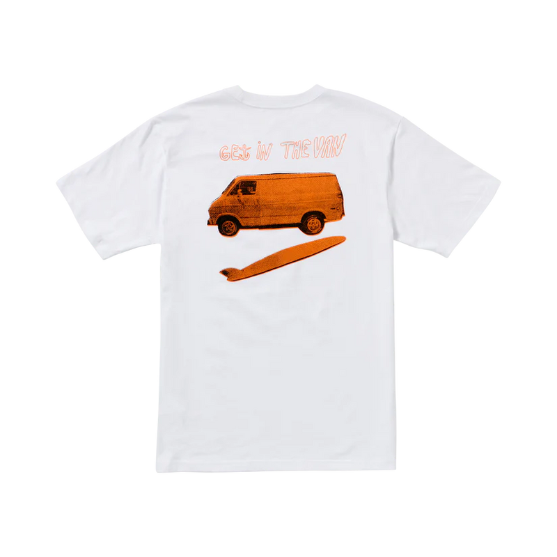 Load image into Gallery viewer, Captain Fin Men&#39;s In The Van Short Sleeve T-Shirt White 21A3512512-WHT
