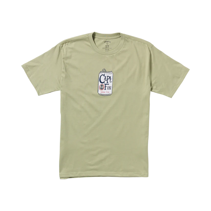Captain Fin Men's Captain Fun 120Z Short Sleeve T-shirt Light Army 21A3512513_LAR