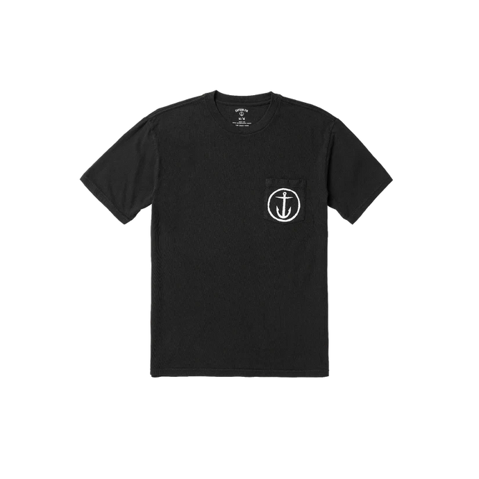 Captain Fin Men's Pocket OG T-Shirt Black 21A4332300_BLK