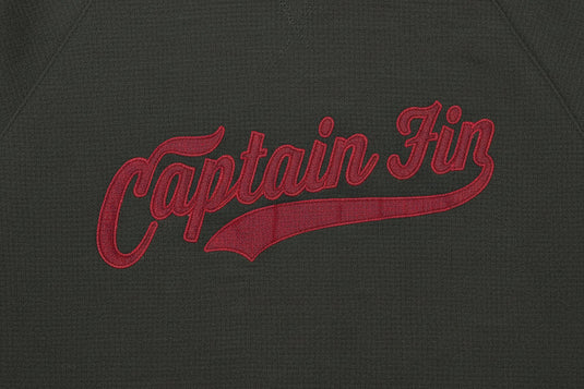 Captain Fin Men's Day Skipper Crew Sweatshirt Black Heather 21A4632400-BKH