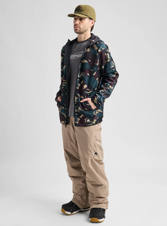 Burton Men's Crown Weatherproof Full-Zip Fleece Seersucker Camo 2202316E0E