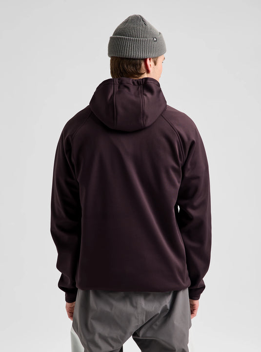 Burton Men's Crown Weatherproof Hoodie Bear Hug Brown 2202417E5C