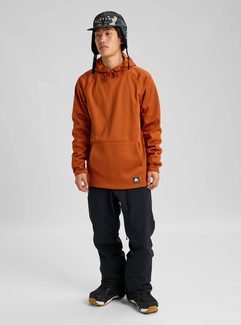 Load image into Gallery viewer, Burton Men's Crown Weatherproof Hoodie Spiced Chai 2202417E9W
