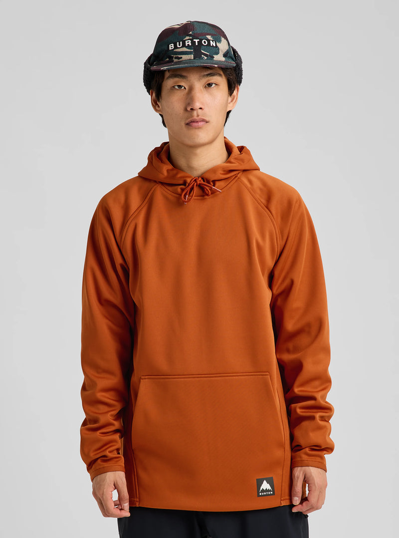 Load image into Gallery viewer, Burton Men's Crown Weatherproof Hoodie Spiced Chai 2202417E9W
