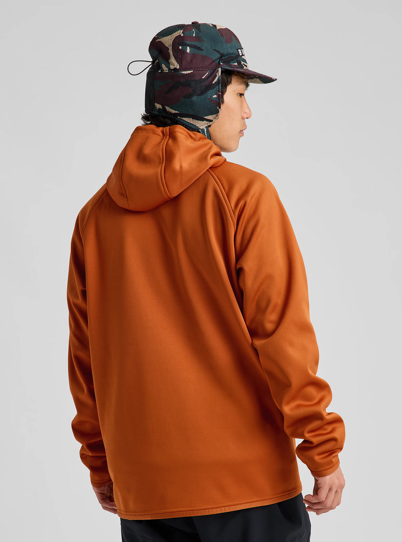Load image into Gallery viewer, Burton Men's Crown Weatherproof Hoodie Spiced Chai 2202417E9W
