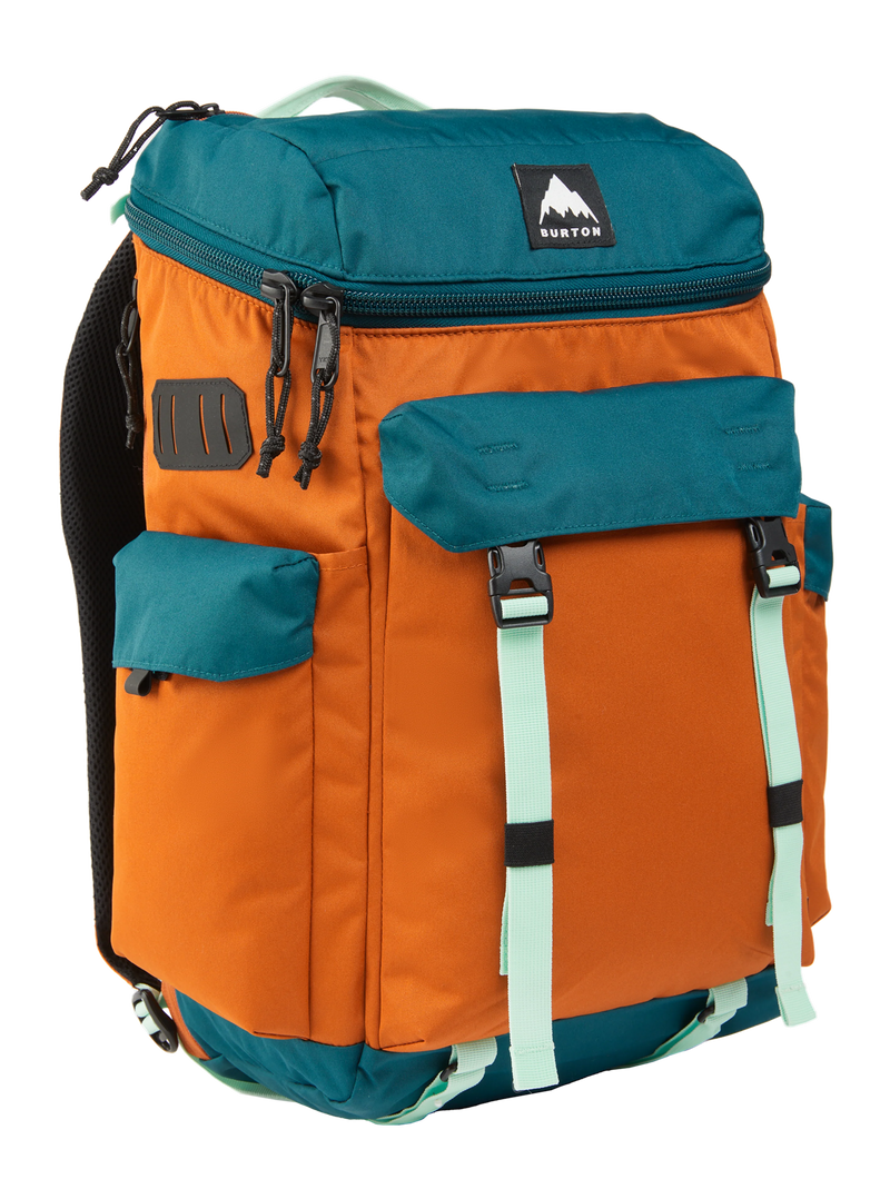 Load image into Gallery viewer, Burton's Unisex Annex 2.0 28L Backpack Spiced Chai/Atlantic Teal 2204714E6M
