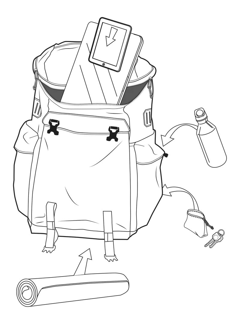 Load image into Gallery viewer, Burton's Unisex Annex 2.0 28L Backpack Dried Moss 2204714E7N
