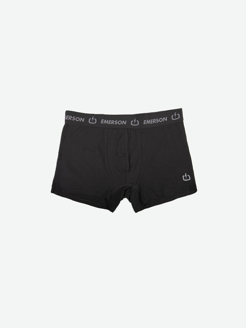 Load image into Gallery viewer, Emerson Men's Boxer Basic Black 221.EM06.06-Black
