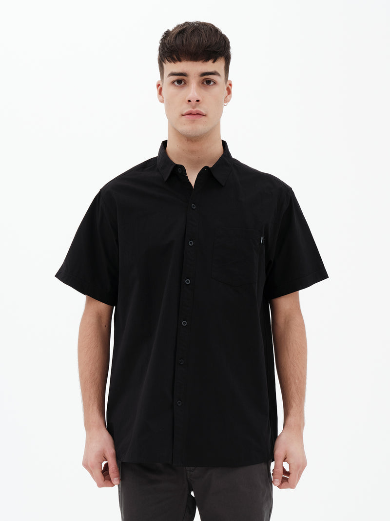Load image into Gallery viewer, Emerson Men's Short Sleeve Shirt Black 261.EM61.12A-Black
