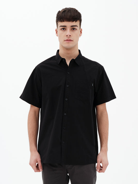 Emerson Men's Short Sleeve Shirt Black 261.EM61.12A-Black
