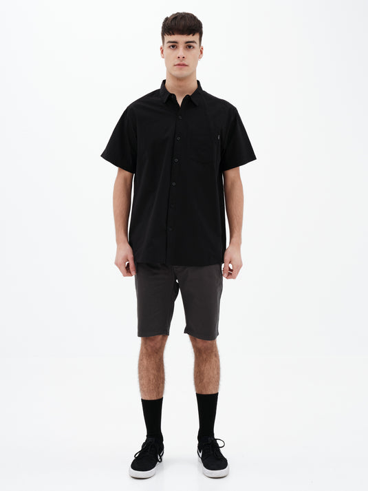 Emerson Men's Short Sleeve Shirt Black 261.EM61.12A-Black