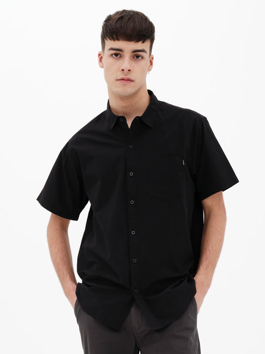Emerson Men's Short Sleeve Shirt Black 261.EM61.12A-Black