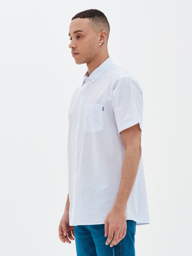 Load image into Gallery viewer, Emerson Men's Short Sleeve Shirt White 261.EM61.12A-White
