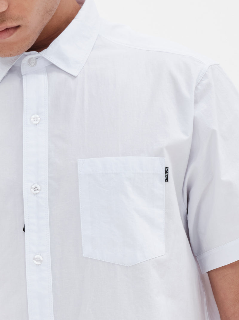 Load image into Gallery viewer, Emerson Men's Short Sleeve Shirt White 261.EM61.12A-White
