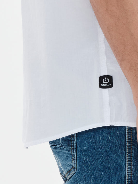 Emerson Men's Short Sleeve Shirt White 261.EM61.12A-White