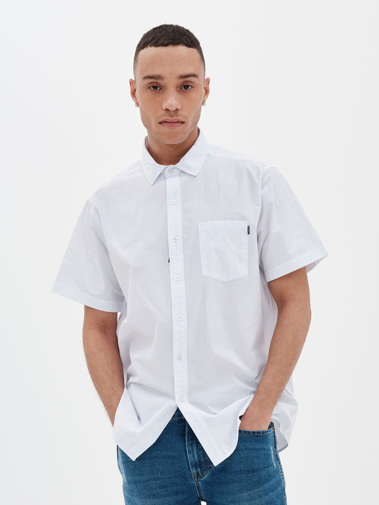 Emerson Men's Short Sleeve Shirt White 261.EM61.12A-White