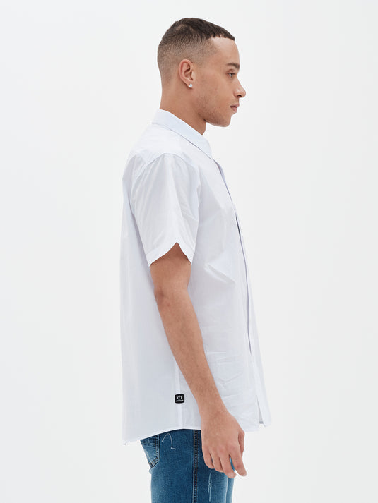 Emerson Men's Short Sleeve Shirt White 261.EM61.12A-White