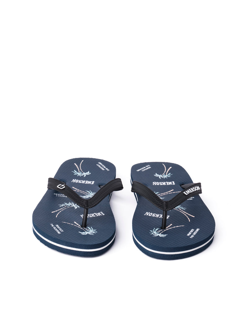 Load image into Gallery viewer, Emerson Men's Tahiti Flip Flops D.Navy Blue/Black 221.EM95.13-Pr283-D-Navy-Blue-Black
