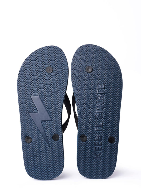 Emerson Men's Tahiti Flip Flops D.Navy Blue/Black 221.EM95.13-Pr283-D-Navy-Blue-Black