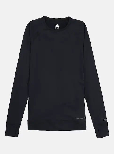 Load image into Gallery viewer, Burton Women's Lightweight X Base Layer Crewneck True Black 2217710600
