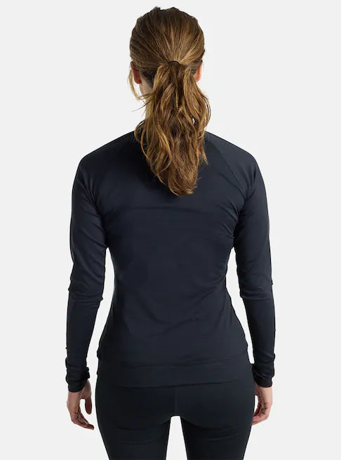Burton Women's Lightweight X Base Layer Crewneck True Black 2217710600