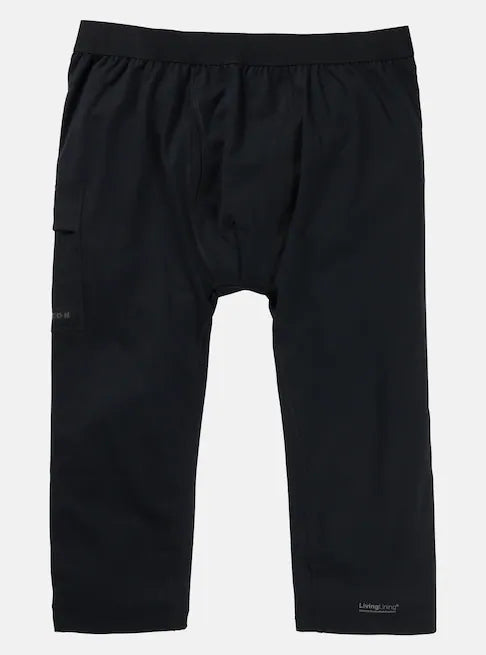 Burton Men's Midweight X Base Layer Three-Quarter Boot Pants True Black 2219610400