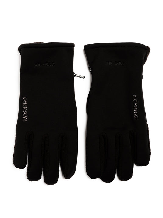 Emerson Unisex Storm Stop Snow Gloves Black 222.EU07.03-Black