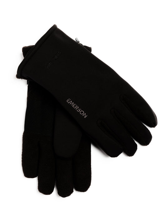 Emerson Unisex Storm Stop Snow Gloves Black 222.EU07.03-Black