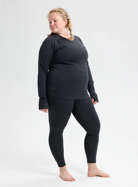 Load image into Gallery viewer, Burton Women's Lightweight X Base Layer Pants True Black 2222210000
