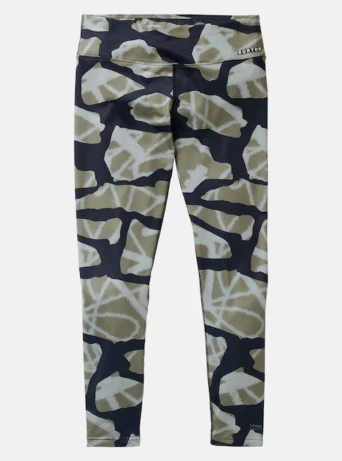 Load image into Gallery viewer, Burton Women's Lightweight X Base Layer Pants Graffiti Camo 2222210E3U
