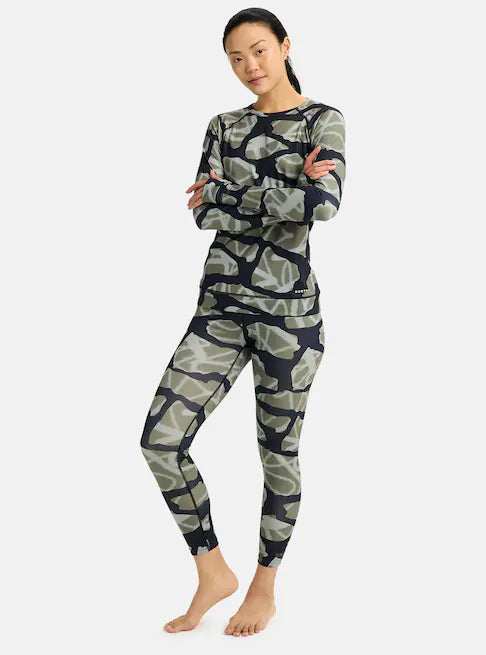 Load image into Gallery viewer, Burton Women's Lightweight X Base Layer Pants Graffiti Camo 2222210E3U
