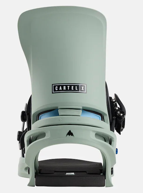 Burton Men's Cartel X Re:Flex Snowboard Bindings Petrol Green 22230004301