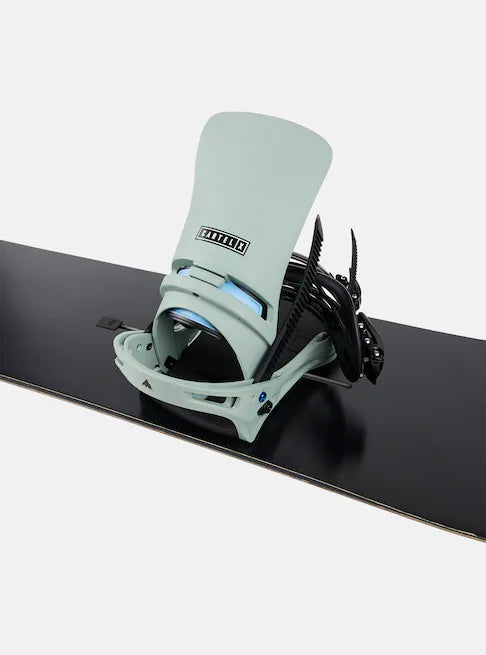 Load image into Gallery viewer, Burton Men&#39;s Cartel X Re:Flex Snowboard Bindings Petrol Green 22230004301
