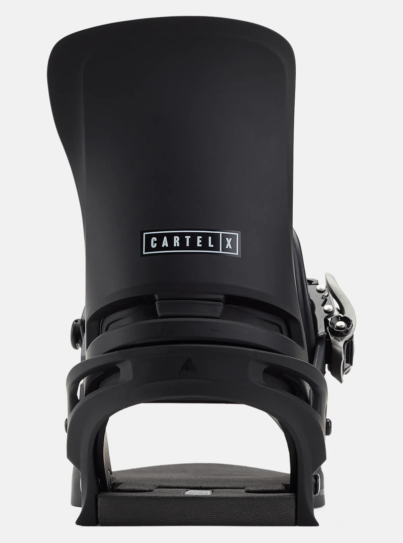Load image into Gallery viewer, Burton Men&#39;s Cartel X Re:Flex Snowboard Bindings Black 22230100001
