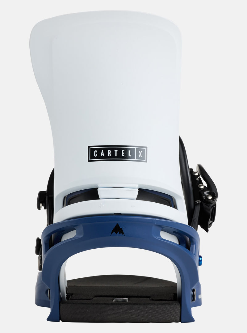 Load image into Gallery viewer, Burton Men&#39;s Cartel X Re:Flex Snowboard Bindings Nightfall/White 2223010E2NRG00
