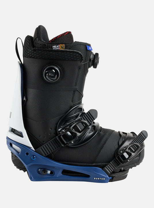 Burton Men's Cartel X Re:Flex Snowboard Bindings Nightfall/White 2223010E2NRG00