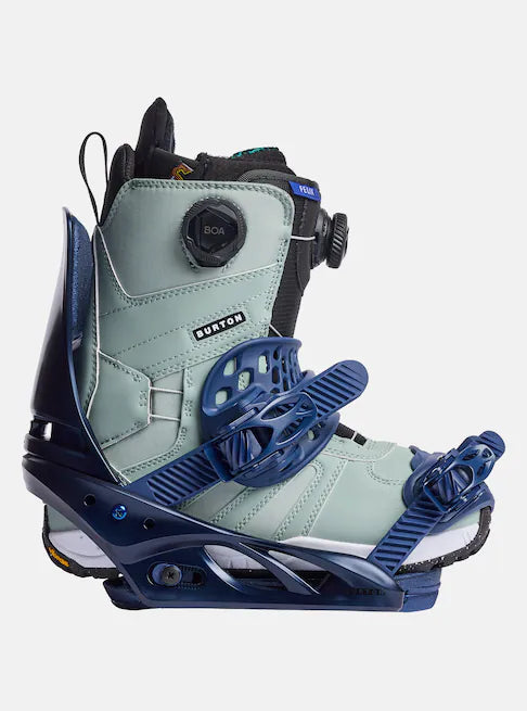 Load image into Gallery viewer, Burton Women&#39;s Lexa X Re:Flex Snowboard Bindings Nightfall 22231004402
