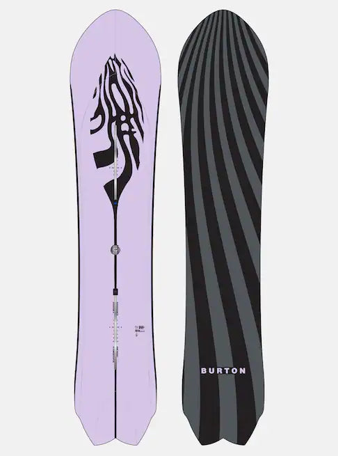 Burton Men's 3D Fish Directional Flat Top 156 Snowboard 22235005000
