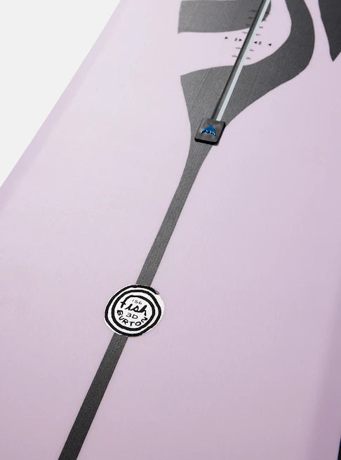 Load image into Gallery viewer, Burton Men&#39;s 3D Fish Directional Flat Top 156 Snowboard 22235005000
