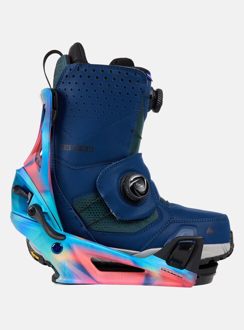 Load image into Gallery viewer, Burton Men&#39;s Step On® Genesis Re:Flex Snowboard Bindings Hydro/Multi 22960003402

