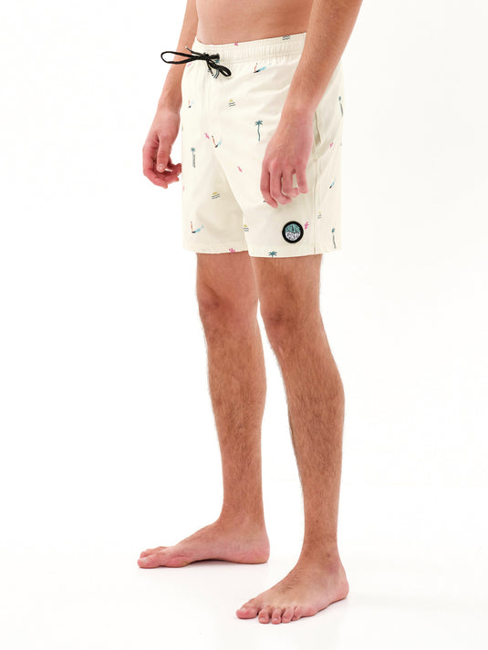 Emerson Men's Recycled Printed Volleyball 43 cm Pale Yellow 231.EM504.31CR-Pr334-Pale-Yellow