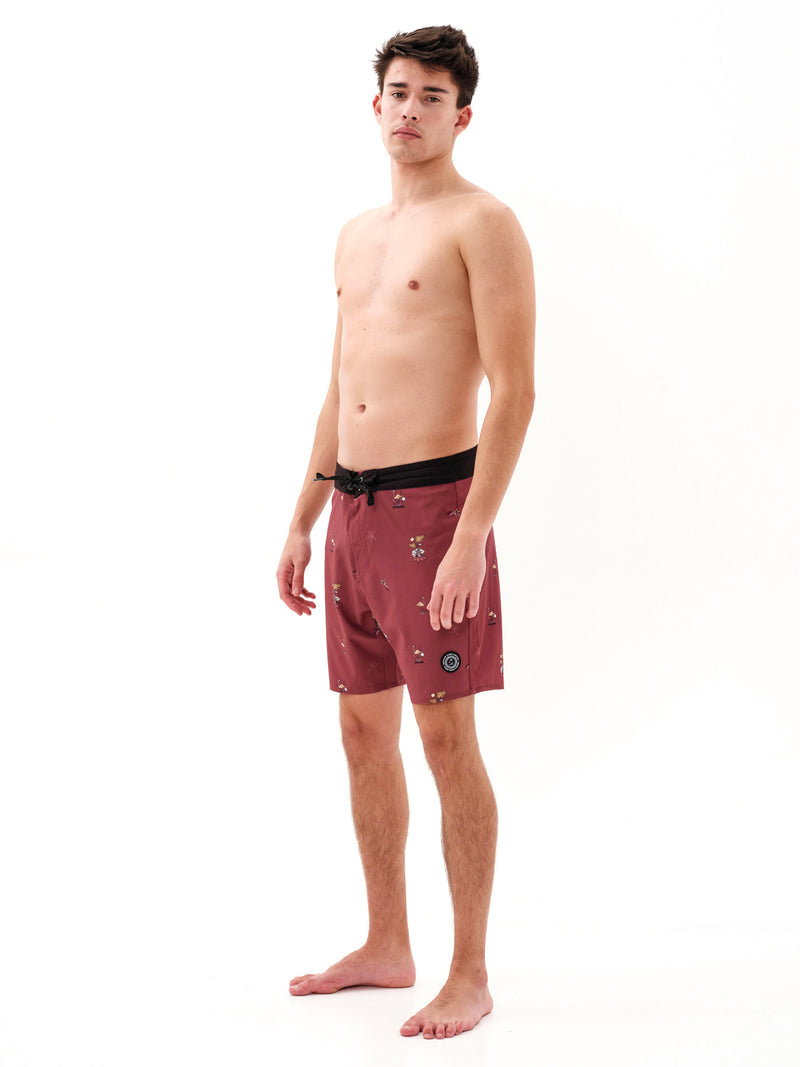 Load image into Gallery viewer, Emerson Men's Florida Boardshorts 46 cm Wine 231.EM524.20-Pr361-Wine
