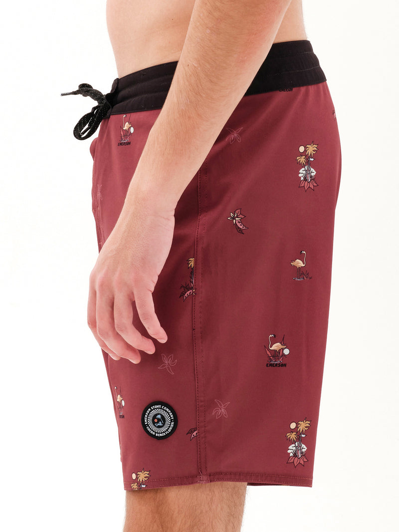 Load image into Gallery viewer, Emerson Men's Florida Boardshorts 46 cm Wine 231.EM524.20-Pr361-Wine
