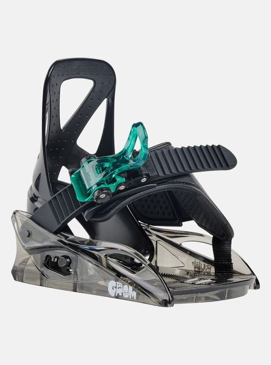 Burton Kids' Mini Grom Disc Snowboard Bindings Black 23601101001