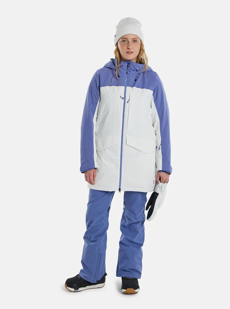 Load image into Gallery viewer, Burton Prowess 2.0 2L Jacket Slate Blue / Stout White 23828100400
