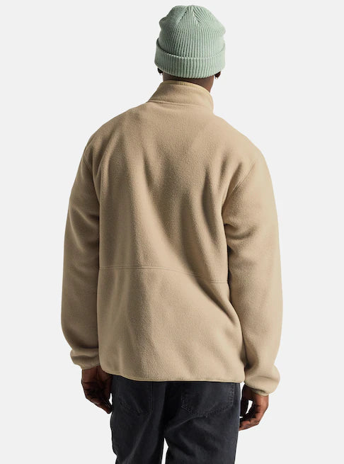 Burton Men's Cinder Full-Zip Fleece Summit Taupe 2383710120