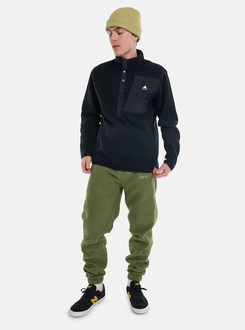 Load image into Gallery viewer, Burton Men&#39;s Cinder Fleece Pullover True Black 2383810000
