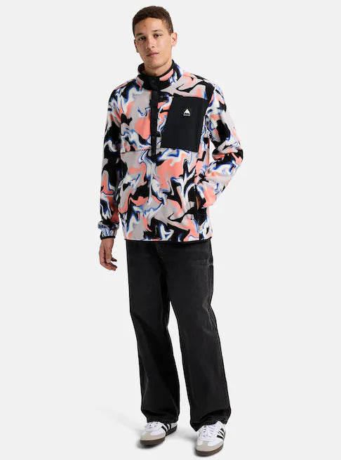 Load image into Gallery viewer, Burton Men&#39;s Cinder Fleece Pullover Dazed 2383810E1E
