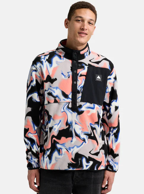 Burton Men's Cinder Fleece Pullover Dazed 2383810E1E